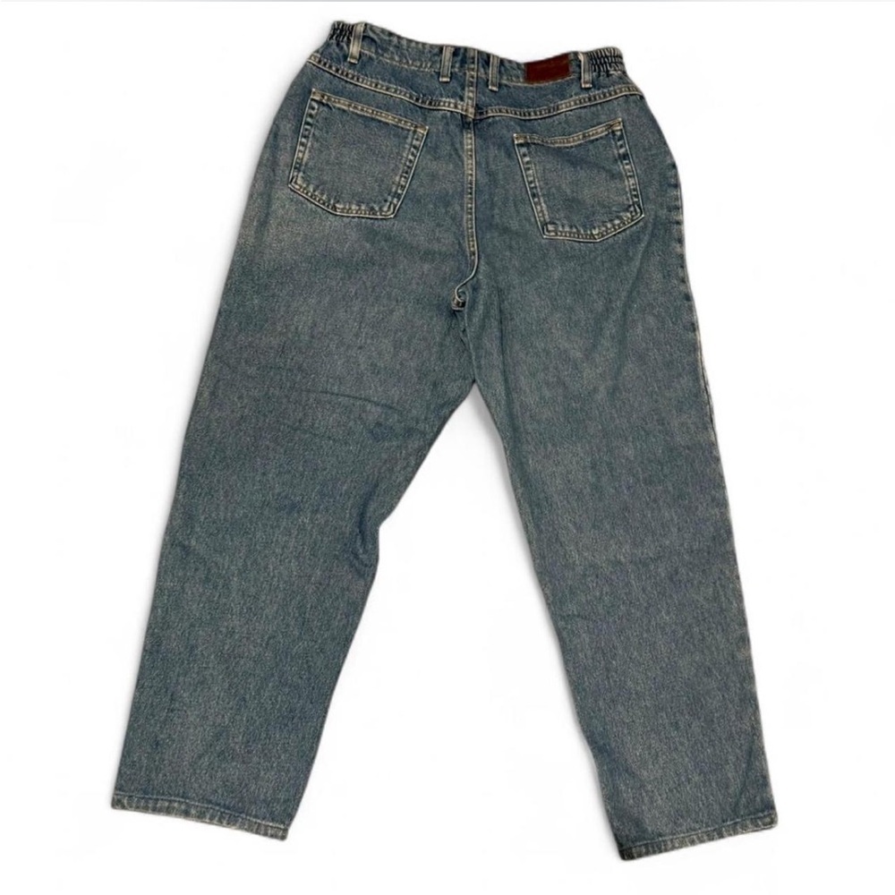 L.L. Bean Jeans Relaxed Straight Leg Comfort Waist, Plus Size 16, Y2K/Vintage - Picture 9 of 13